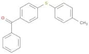 4-(4-METHYLPHENYLTHIO)BENZOPHENONE