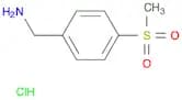 4-Methylsulfonylbenzylamine, HCl
