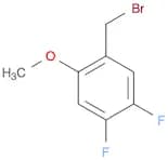 4,5-Difluoro-2-methoxybenzyl bromide