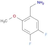 4,5-Difluoro-2-methoxybenzylamine