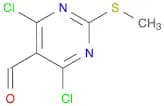 4,6-Dichloro-2-(methylthio)pyrimidine-5-carbaldehyde