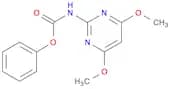 Phenyl (4,6-dimethoxypyrimidin-2-yl)carbamate