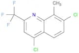 4,7-Dichloro-8-methyl-2-(trifluoromethyl)quinoline
