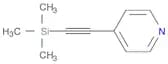 Pyridine, 4-[(trimethylsilyl)ethynyl]- (9CI)