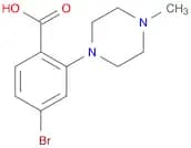 4-Bromo-2-(4-methyl-1-piperazinyl)benzoic Acid