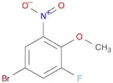 4-Bromo-2-fluoro-6-nitroanisole