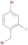 4-Bromo-1-(bromomethyl)-2-fluorobenzene