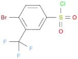 4-Bromo-3-(trifluoromethyl)benzene-1-sulfonyl chloride
