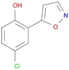 4-Chloro-2-(5-isoxazolyl)phenol