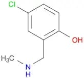 4-chloro-2-((methylamino)methyl)phenol