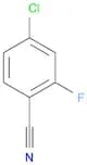 4-Chloro-2-fluorobenzonitrile