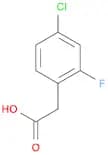 4-CHLORO-2-FLUOROPHENYLACETIC ACID