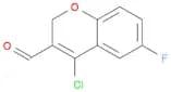 4-Chloro-6-fluoro-2H-benzopyran-3-carboxaldehyde