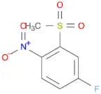 4-Fluoro-2-(methylsulfonyl)nitrobenzene