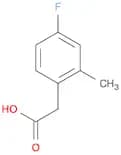 4-Fluoro-2-methylphenylacetic acid