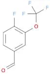 4-Fluoro-3-(trifluoromethoxy)benzaldehyde