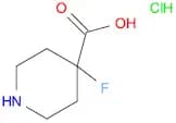 4-Fluoro-4-piperidinecarboxylic acid, HCl
