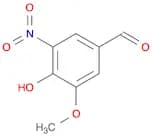 4-Hydroxy-3-methoxy-5-nitrobenzaldehyde