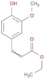 Ethyl 3-(4-hydroxy-3-methoxyphenyl)acrylate