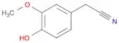 2-(4-Hydroxy-3-methoxyphenyl)acetonitrile