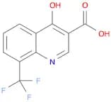 4-Hydroxy-8-(trifluoromethyl)quinoline-3-carboxylic acid