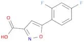 5-(2,4-Difluorophenyl)isoxazole-3-carboxylic Acid