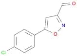 5-(4-Chlorophenyl)isoxazole-3-carboxaldehyde