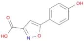 5-(4-HYDROXYPHENYL)ISOXAZOLE-3-CARBOXYLIC ACID