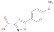 5-(4-Methoxyphenyl)isoxazole-3-carboxylic acid