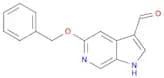 5-(Benzyloxy)-1H-pyrrolo[2,3-c]pyridine-3-carbaldehyde