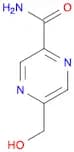 5-(Hydroxymethyl)pyrazinecarboxamide