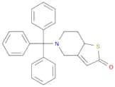 5,6,7,7a-Tetrahydro-5-(triphenylmethyl)thieno[3,2-c]pyridinone