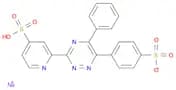 Sodium 4-(5-phenyl-3-(4-sulfopyridin-2-yl)-1,2,4-triazin-6-yl)benzenesulfonate