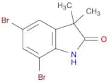 5,7-Dibromo-3,3-dimethyloxindole