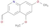 5,7-Dimethoxyquinoline-3-carbaldehyde