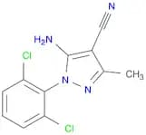 5-Amino-4-cyano-1-(2,6-dichlorophenyl)-3-methylpyrazole