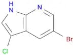 5-Bromo-3-chloro-1H-pyrrolo[2,3-b]pyridine