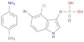 5-Bromo-4-chloro-3-indolyl phosphate p-toluidine salt