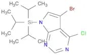 5-Bromo-4-chloro-7-(triisopropylsilyl)-7H-pyrrolo[2,3-d]pyrimidine