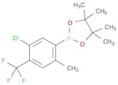 5-Chloro-2-methyl-4-(trifluoromethyl)phenylboronic acid, pinacol ester