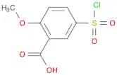 5-(Chlorosulfonyl)-2-methoxybenzoic acid