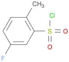 5-Fluoro-2-methylbenzenesulfonyl chloride