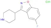 5-Fluoro-3-(piperidin-4-yl)benzo[d]isoxazole hydrochloride