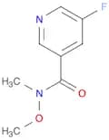 5-Fluoro-N-methoxy-N-methylnicotinamide