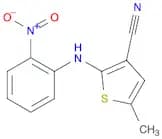 5-Methyl-2-((2-nitrophenyl)amino)thiophene-3-carbonitrile