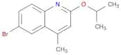 6-Bromo-2-isopropoxy-4-methylquinoline