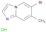 6-Bromo-7-methylimidazo[1,2-a]pyridine, HCl