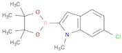 6-Chloro-1-methylindole-2-boronic acid, pinacol ester