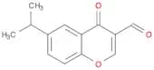 6-Isopropyl-4-oxo-4H-chromene-3-carbaldehyde