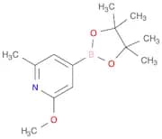 6-Methoxy-2-picoline-4-boronic acid, pinacol ester